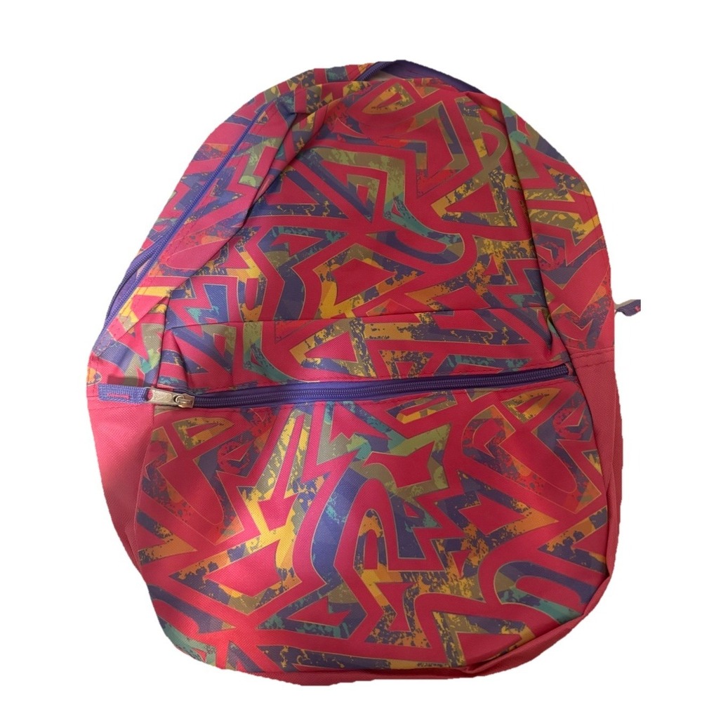 Moda West Backpack Pink Girls Front Pocket School Camp Overnight Bag